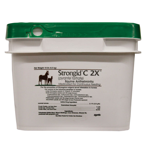 Zoetis Strongid C 2x Dewormer 10 lb